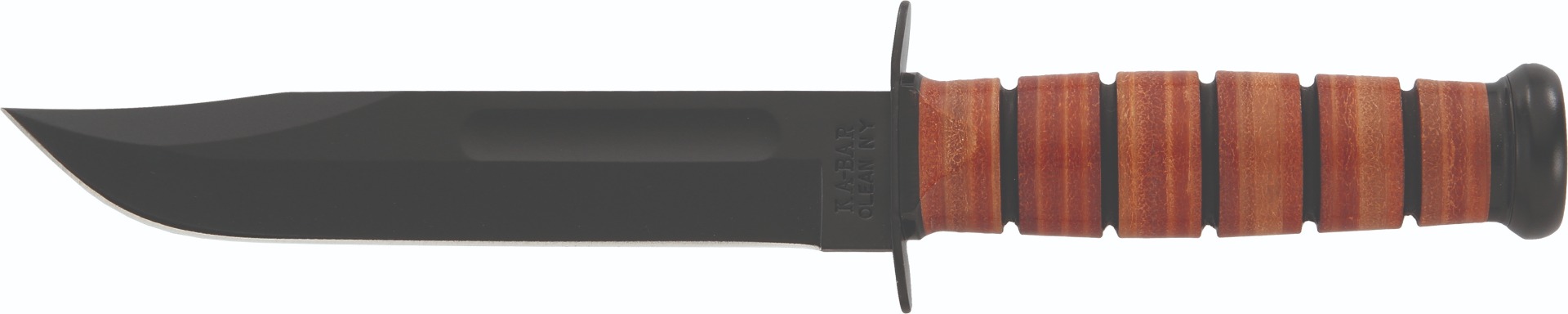 Ka-Bar 1220 Fighting/Utility Knife 7" with Leather Sheath - Ka-Bar Knives for sale at TheGunDock
