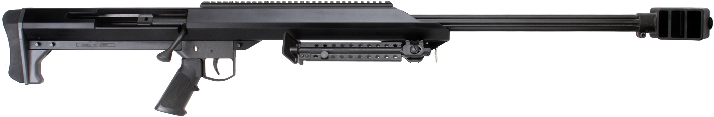 Barrett 13305 M99 50 BMG 29” 1rd Black Cerakote Fixed w/Sorbothane...
