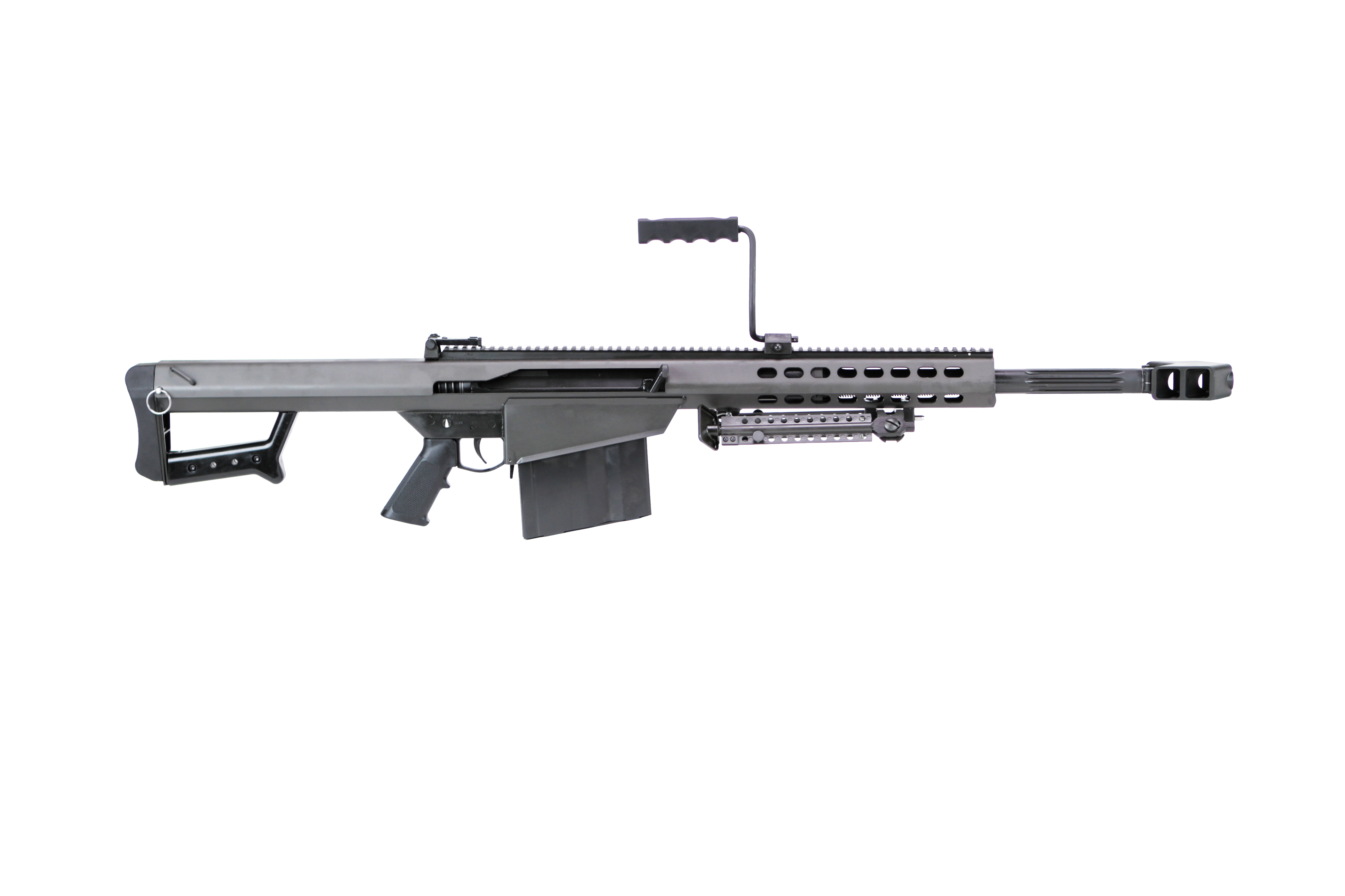 Barrett M82A1 50 BMG Semi-Auto Rifle, 10+1, 20" Barrel, Black