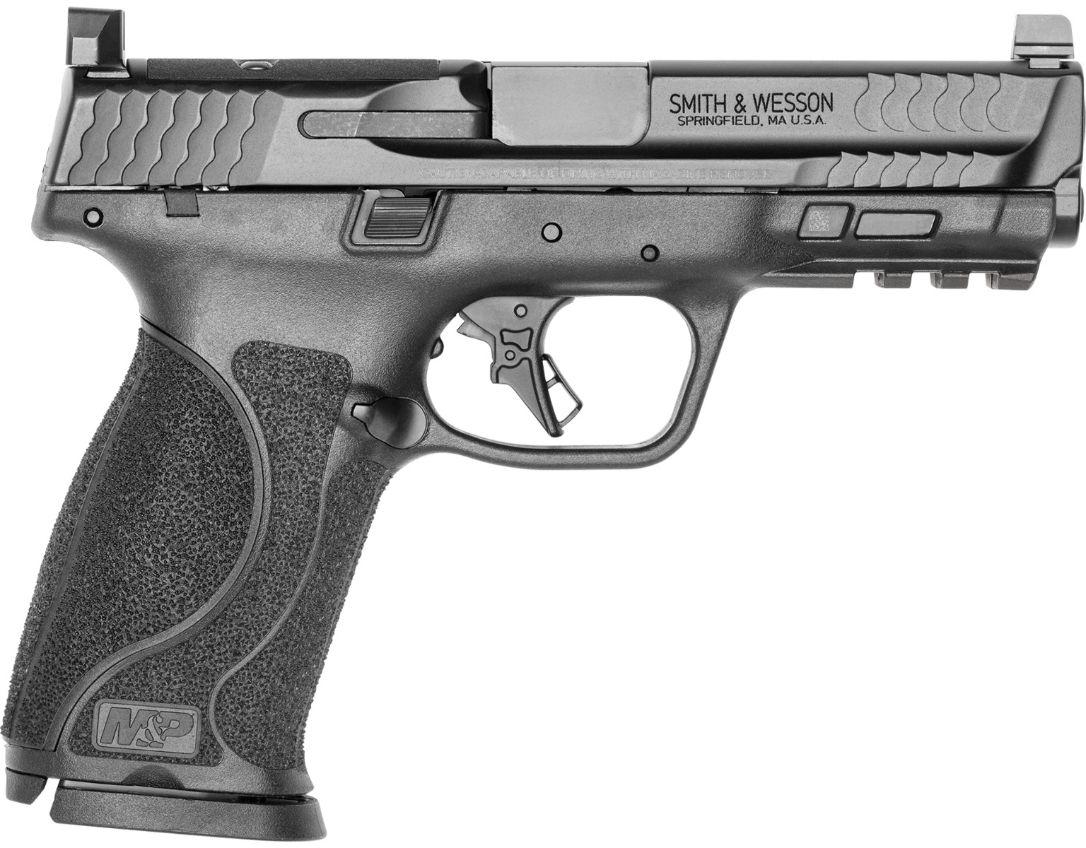 S&W 9MM LUGER 17+1 4.25 Matte Black Armornite Stainless Steel Slide 