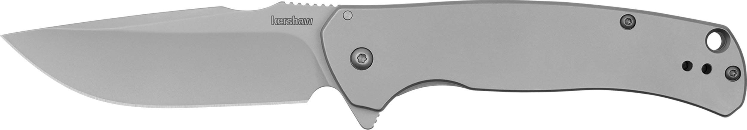 Kershaw Scour 1365 3.3" Drop Point Folding Knife Gray