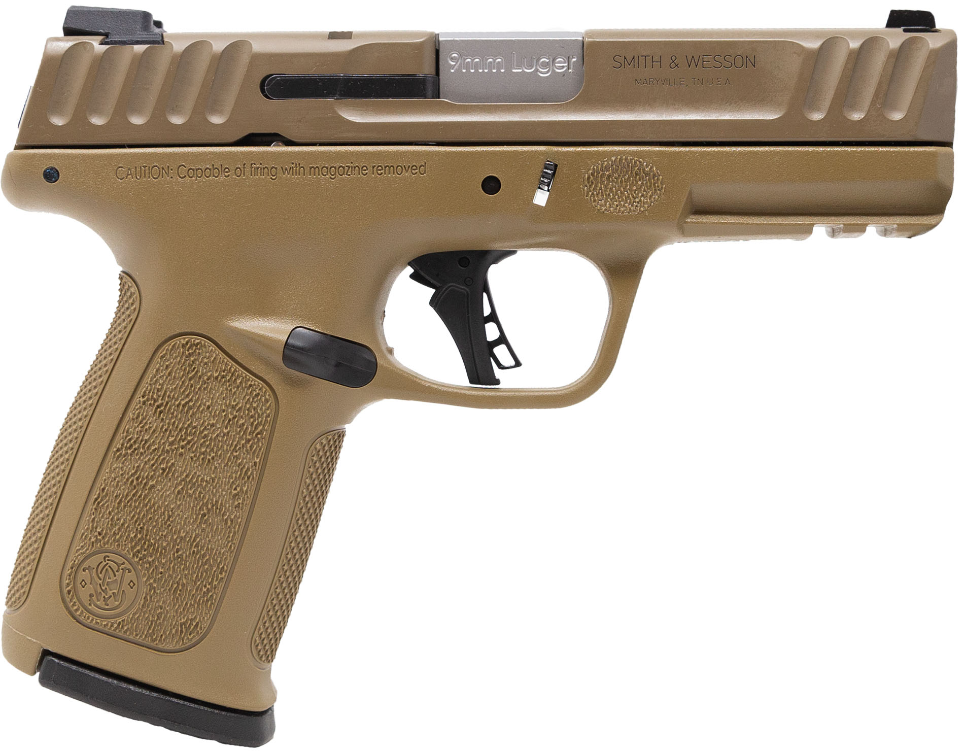 Smith & Wesson 14371 SD9 2.0 9mm Luger 16+1 4” FDE Compact Frame...