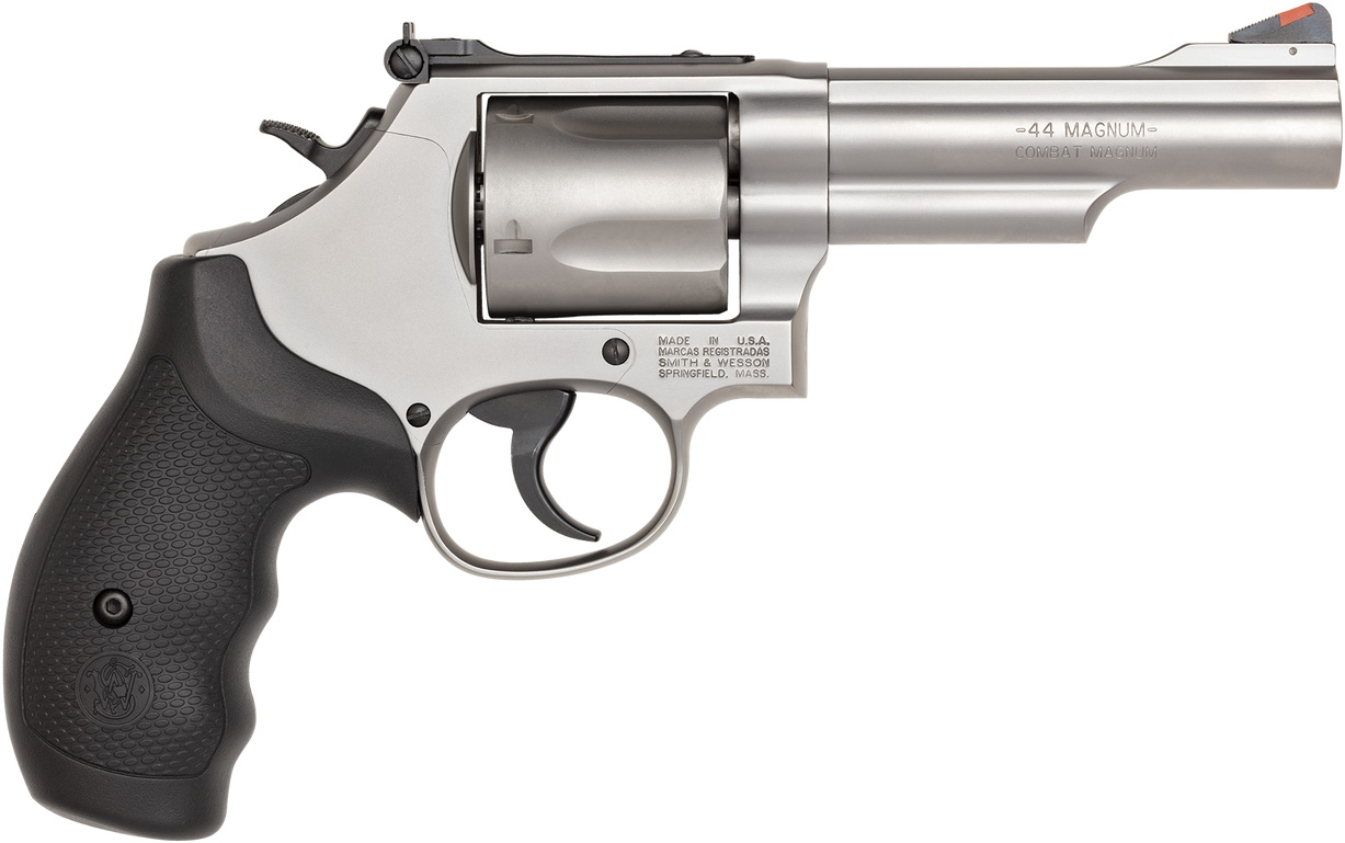 Smith & Wesson Model 69 .44 Magnum 4.25 in Stainless 5rd SA/DA - Smith & Wesson - 44 Magnum | 44 Special