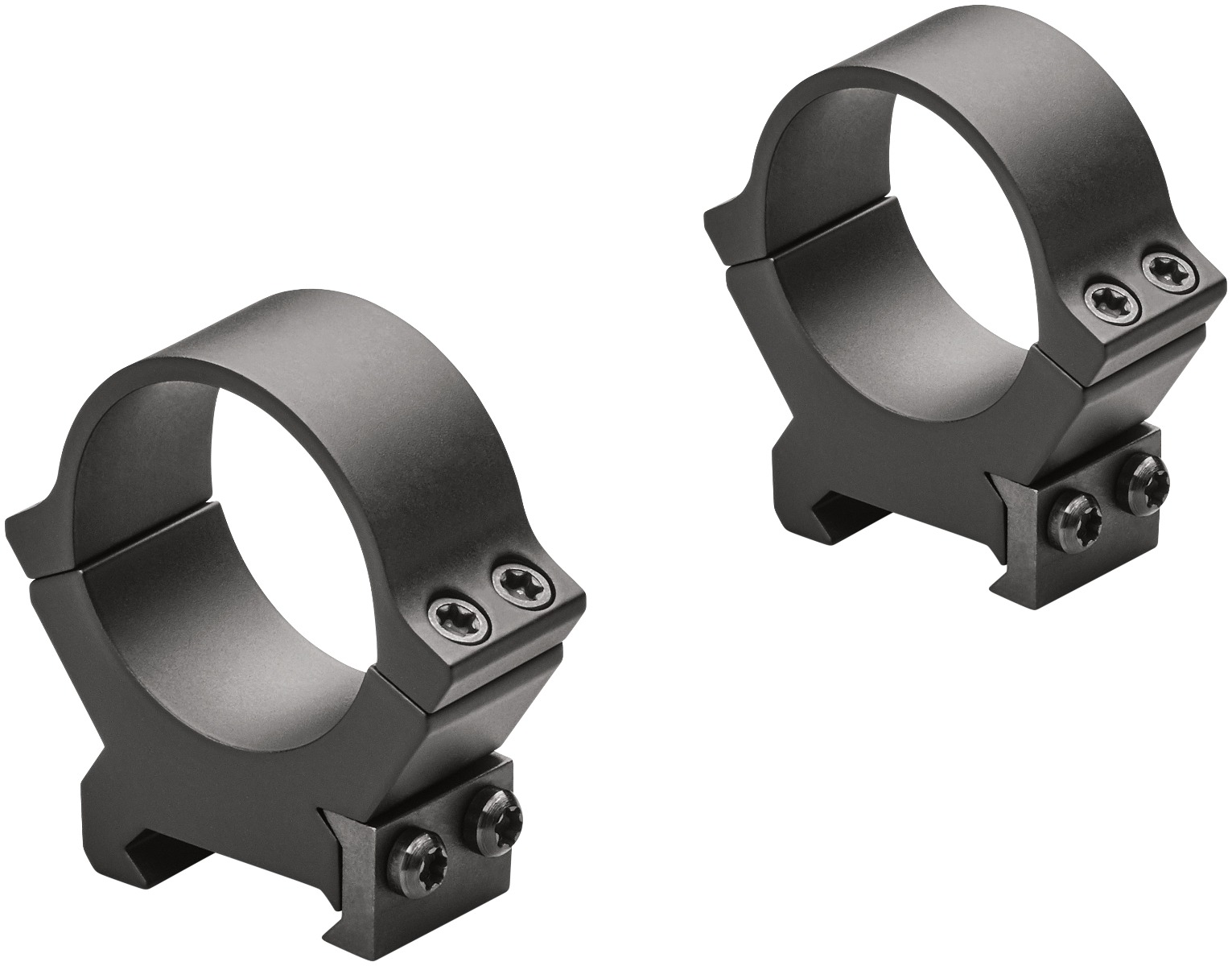 Leupold PRW2 30mm High Steel Stable Scope Ring Mounts Matte Black - Leupold - 30MM