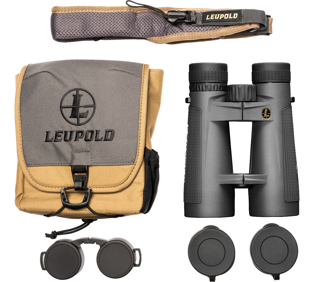 Leupold BX-5 Santiam HD 12x50mm Binocular Shadow Gray 175856