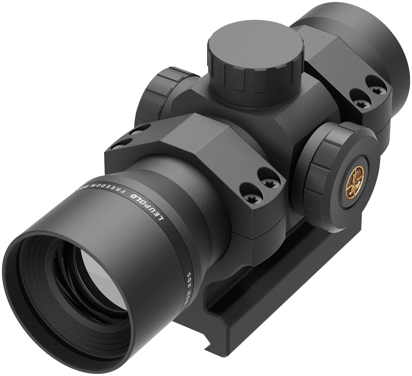Leupold 180092 Freedom RDS Matte Black 1 X 34 MM MOA RED DOT With AR Mount - Leupold - 42 MM