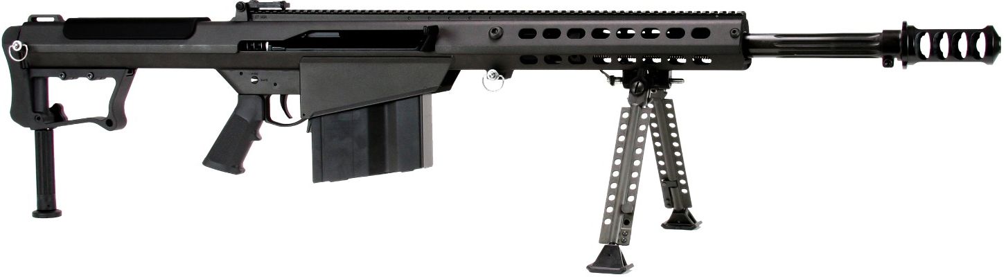 Barrett 18062 M107A1 50 BMG 20” 10+1 Black Cerakote Fixed w/Sorbothane