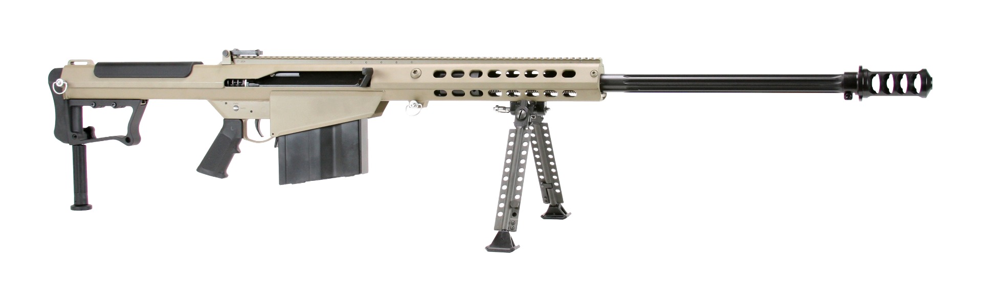 Barrett 18065 M107A1 50 BMG 29" 10+1 Flat Dark Earth Cerakote Fixed...