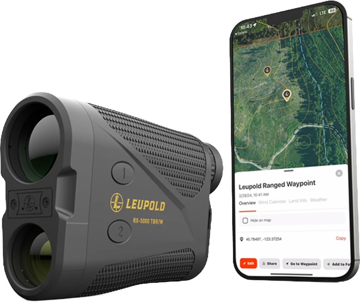 Leupold RX-5000 TBR/W DNA Rangefinder 8X Magnification Black/Gray