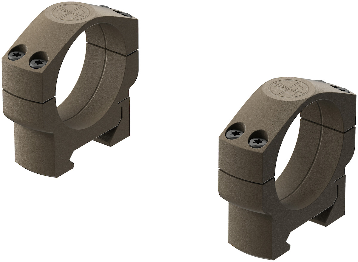 LEUPOLD Mark 4 35mm Medium Flat Dark Earth Scope Rings (185236)