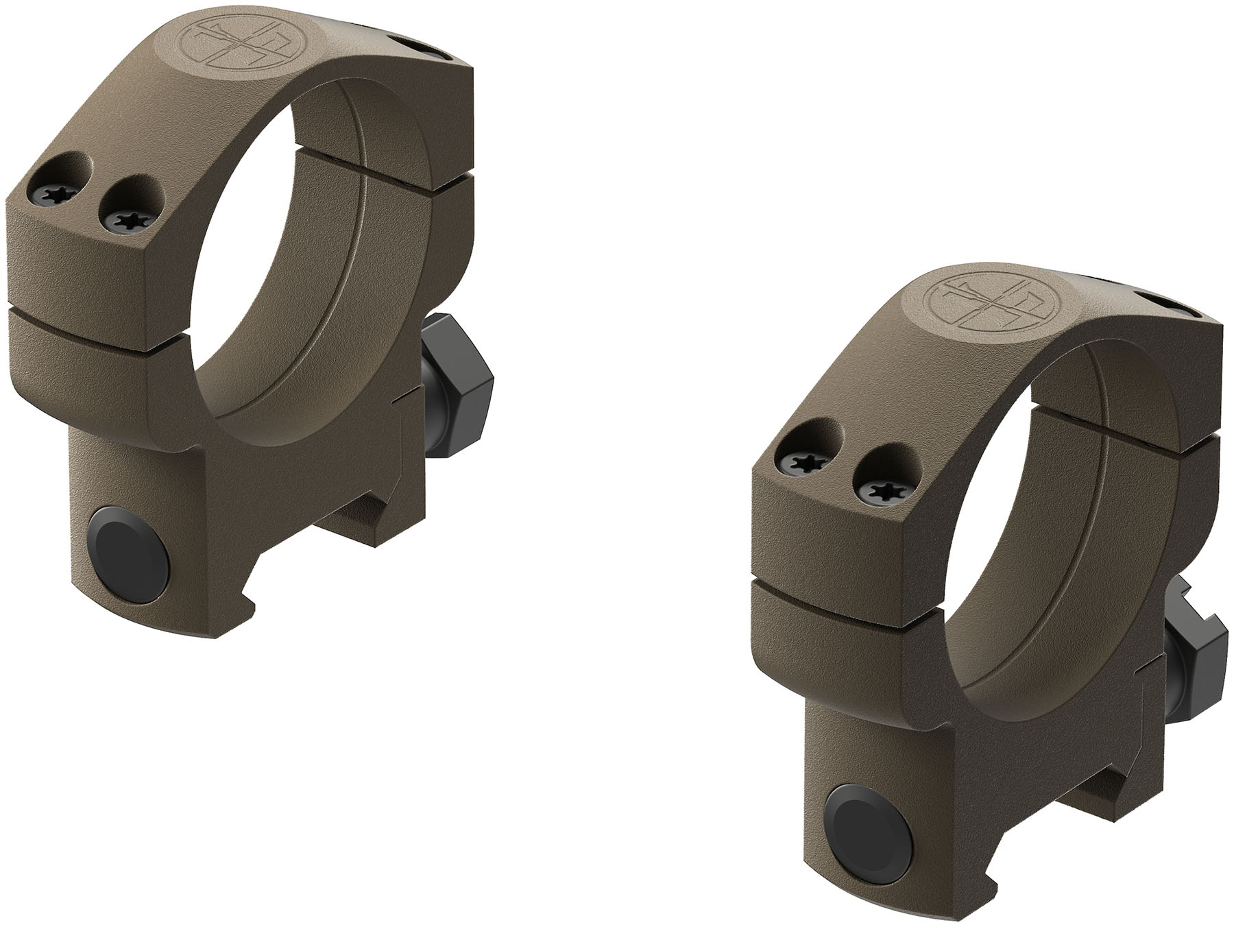 Leupold Mark 4 35mm High Flat Dark Earth Scope Rings (185237) - Leupold - 35MM