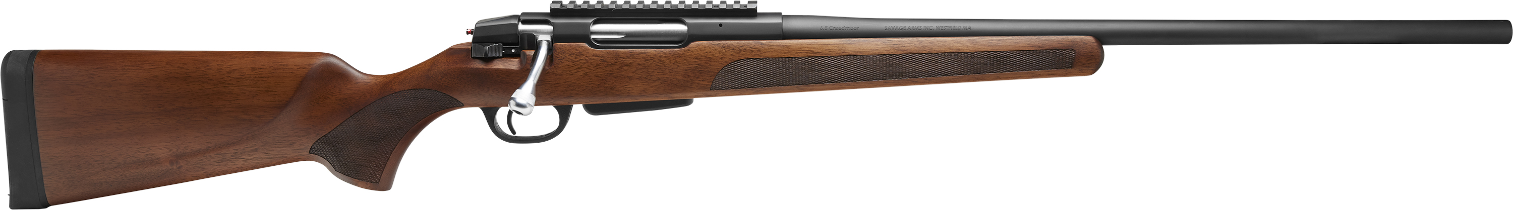Stevens Model 334 Bolt Action Rifle 308 Win 3+1 20" Matte Black Barrel/Rec 3 Lug Walnut Stock Scope Mount