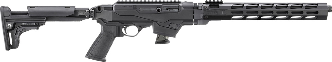 Ruger 19141 PC Carbine 9mm 16.12" TB Black Syn Folding Stock 10rd - Ruger - 9mm