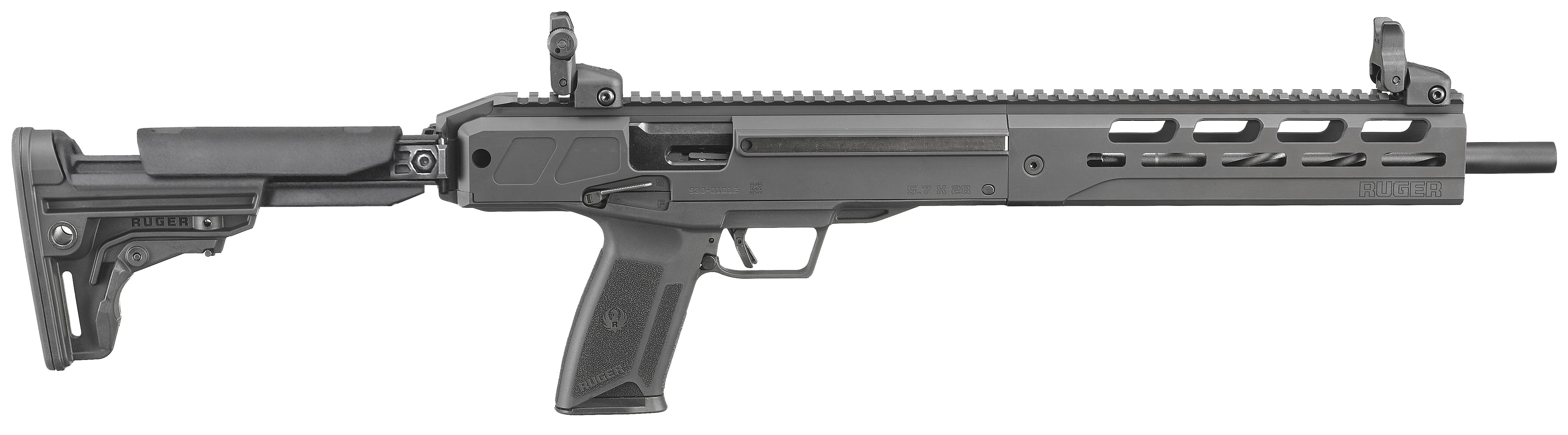 Ruger State Compliant Model LC Carbine 5.7x28mm 16.25" 10rd Semi-Auto Rifle - Ruger - 5.7 x 28mm