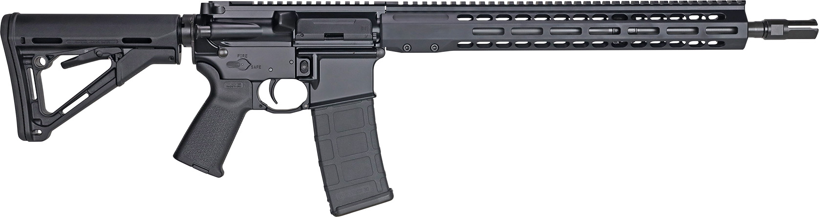 Barrett REC7 Rifle: Mid-Length Gas, 7075-T6 Aluminum, Chrome-Lined Barrel, Magpul, ALG QMS, M-LOK Handguard