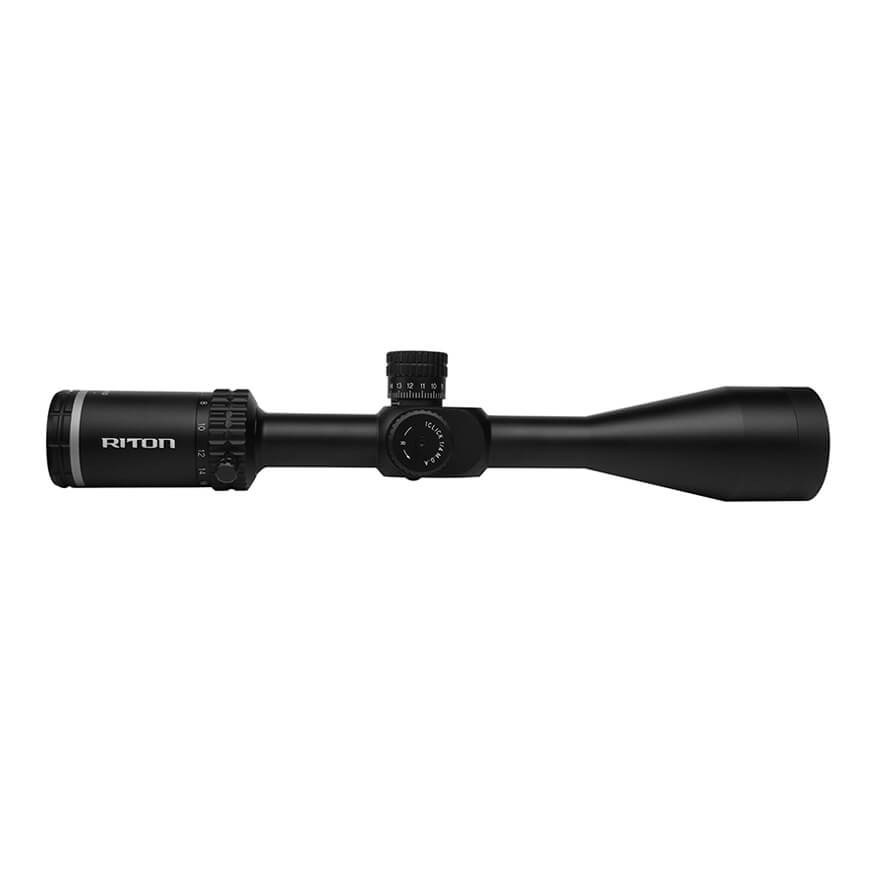 Riton 1C624AF23 1 Conquer 6-24x50 FFP Rifle Scope HD Glass Matte Black