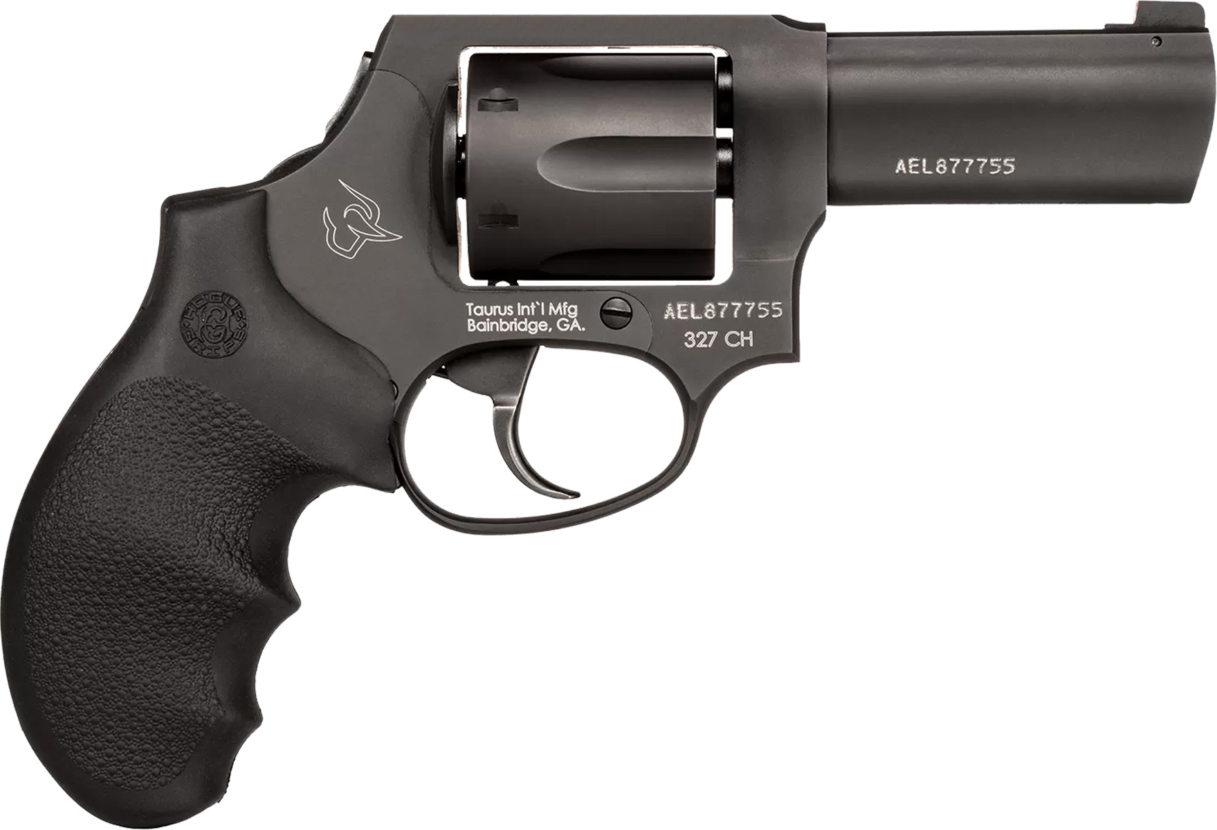 Taurus 327 Revolver 3" Barrel .327 Fed Mag 6 Rounds DA/SA Stainless Matte Black - Taurus - 327 Federal Magnum