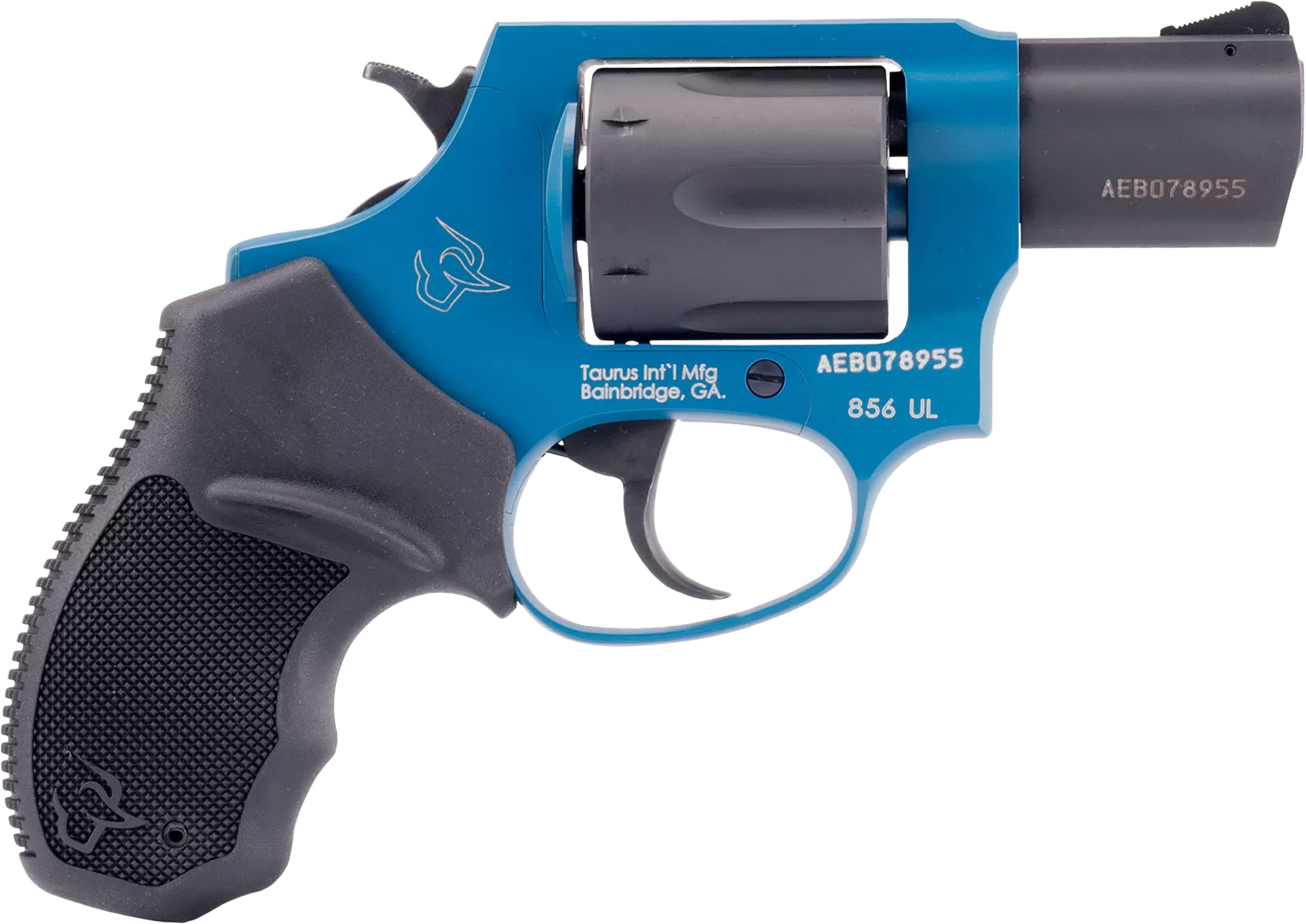 Taurus 856 Ultra-Lite Handgun, .38 SPECIAL +P, 6-Round Capacity, DA/SA Action, 2-Inch Barrel, Matte Black Finish, Aluminum Frame, Carbon Steel Cylinder - Taurus - 38 Special