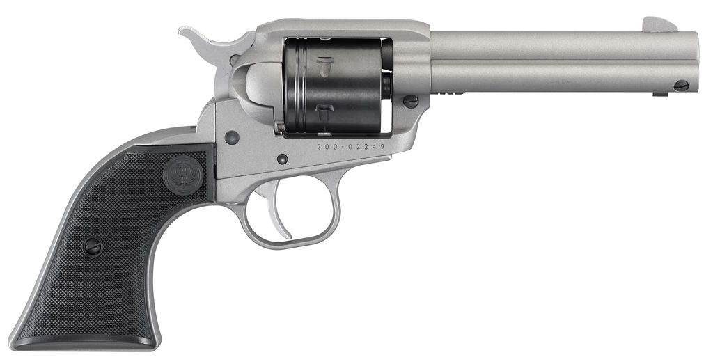 Ruger Wrangler 22 LR 4.62 in Silver Cerakote 6 Shot Single Action - Ruger - 22 LR