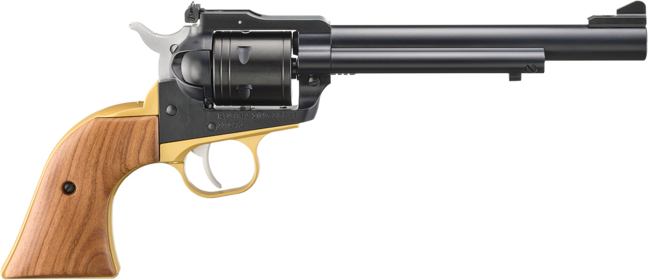 Ruger 2060-RUG Super Wrangler 22LR/22WMR Revolver 6.5" Midnight Blue - Ruger - 22 LR | 22 Magnum