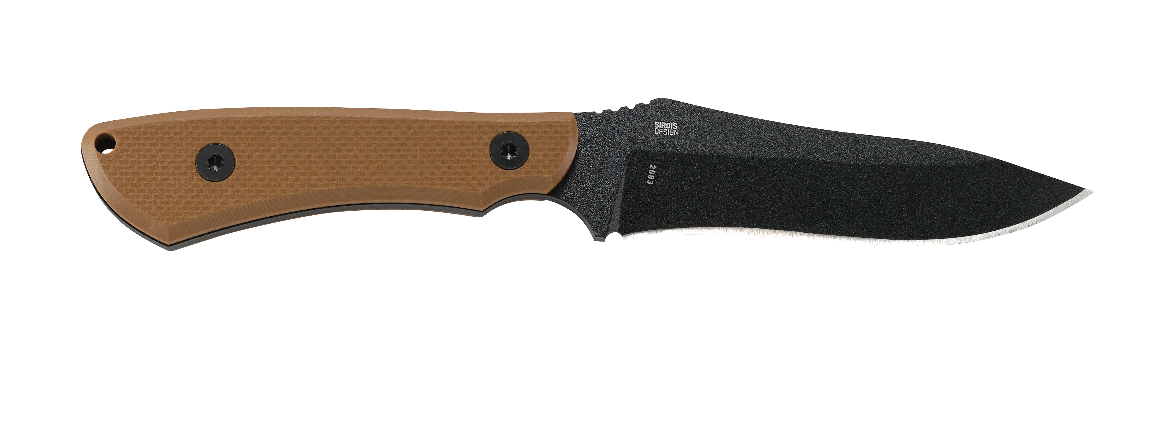 CRKT 2083 Ramadi 4.3" SK-5 Bowie Blade Brown G10 Handle