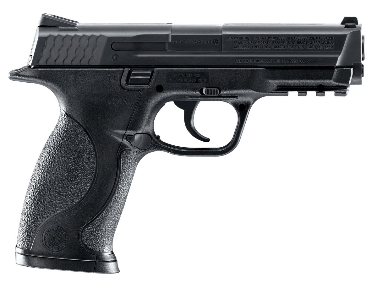 Umarex 2255050 Air Gun Smith & Wesson M&P 40 .177 CO2 Black 4.25"