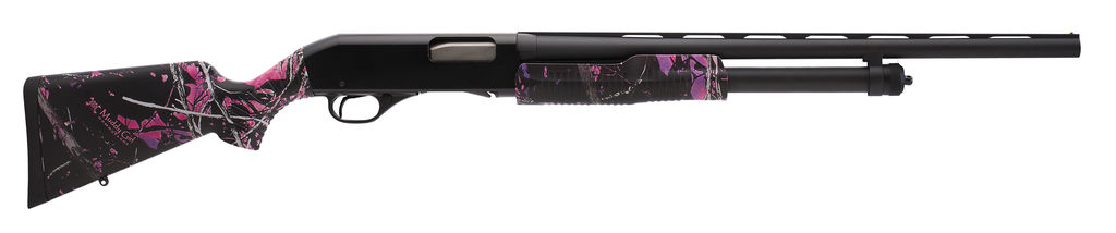 Savage Arms Stevens 320 Youth Pump Shotgun 20 Gauge 3" Chamber 26" Barrel Synthetic Stock Muddy Girl