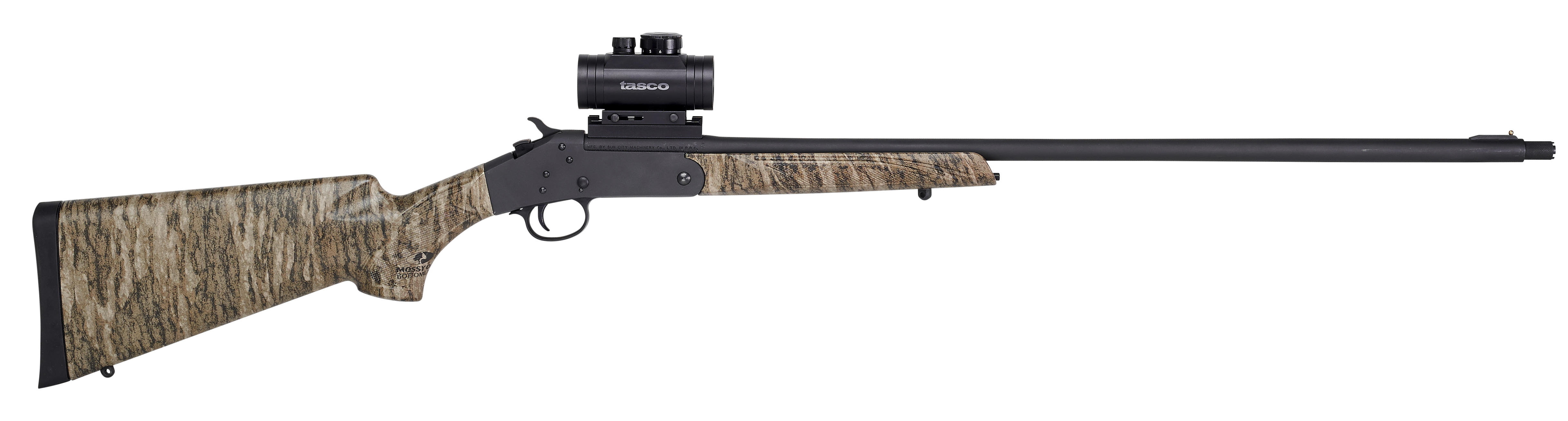 Stevens 23216 301 Turkey XP 410 Gauge 26" Matte Black Mossy Oak Bottomland Ambidextrous Hand Red Dot - SAVAGE ARMS - 410 Bore