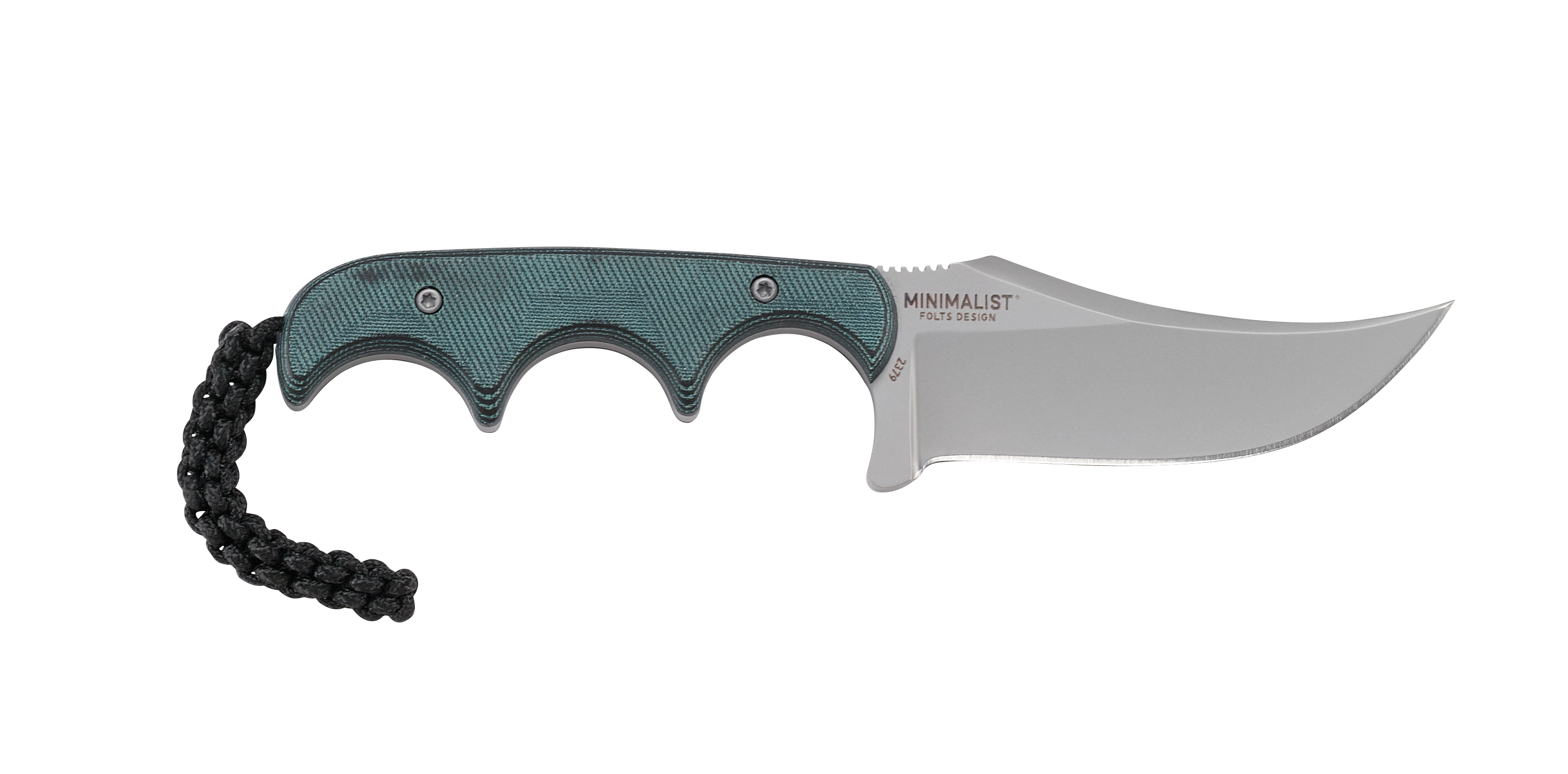 CRKT 2379 Minimalist 2" Persian Fixed Blade Knife with Sheath