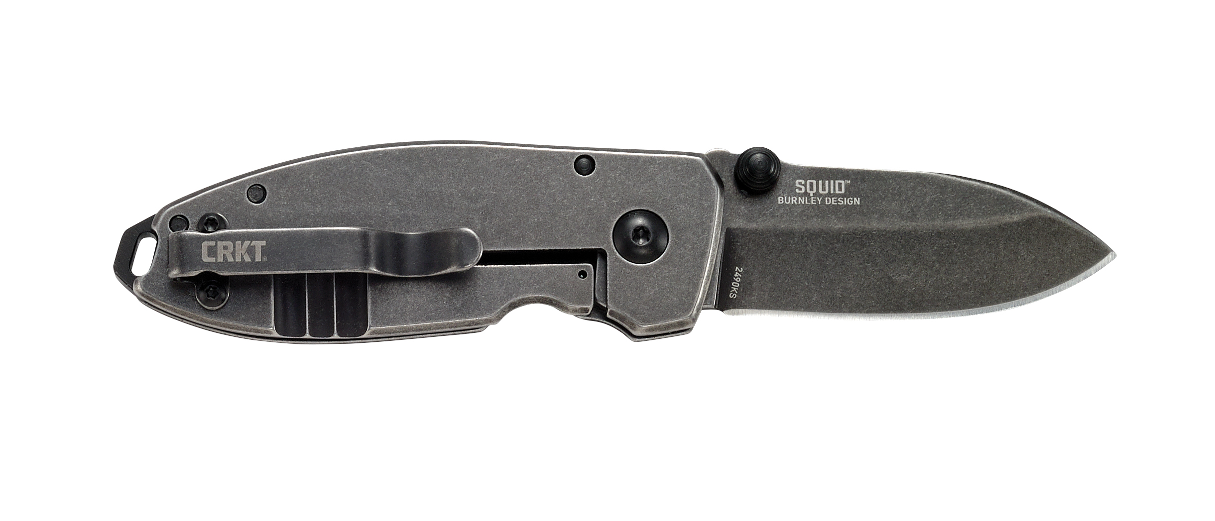 CRKT 2490KS Squid Knife BW/PL 2.14" Blade