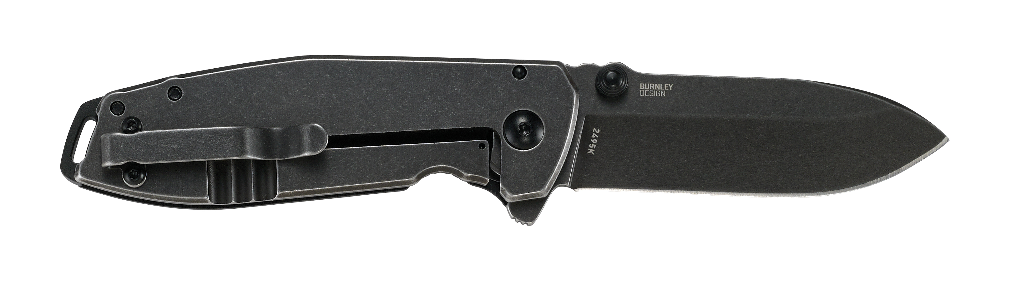 CRKT 2495K Squid 2.9" D2 Drop Blade Black G10 Handle
