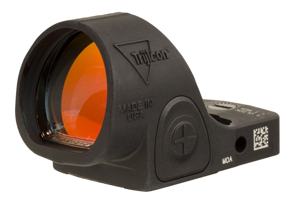 Trijicon SRO1-C-2500001 Red Dot 1 MOA LED 2.2 in 7075-T6 Aluminum Black - Trijicon - 0.98" X 0.89"
