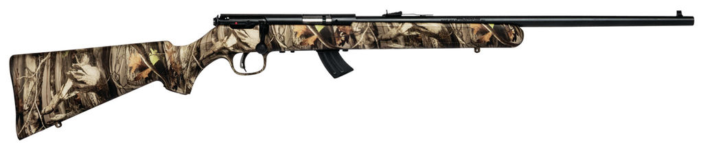 Savage Arms 26800 Mark II 22 LR Bolt Action Rifle 10+1 Capacity 21" Barrel Satin Blued Brush Camo Stock 1:16 Twist 39.5" Overall Length 5 lb Weight - SAVAGE - 22LR