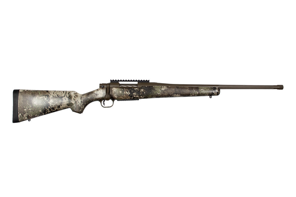 Mossberg 28044 Patriot Predator 243 Win 5+1 22" Brown Cerakote 4.49"
