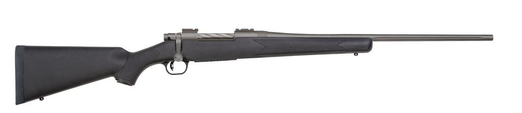 Mossberg Patriot 28068 22-250 Rem 5+1 22" Fluted Barrel Cerakote Stainless Steel Synthetic Stock - Mossberg - 22-250