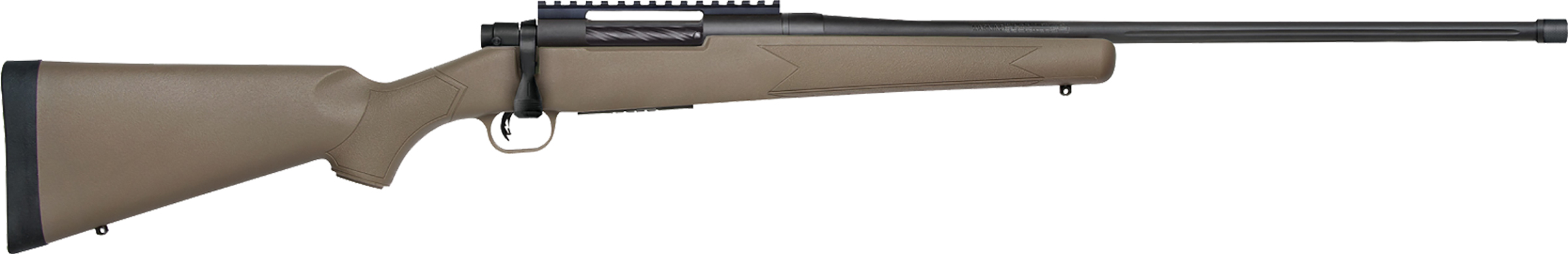 Mossberg Patriot Predator 7mm PRC 3+1 24" Fluted & Threaded Barrel, Matte Blued, Flat Dark Earth Stock - Mossberg - 7MM PRC