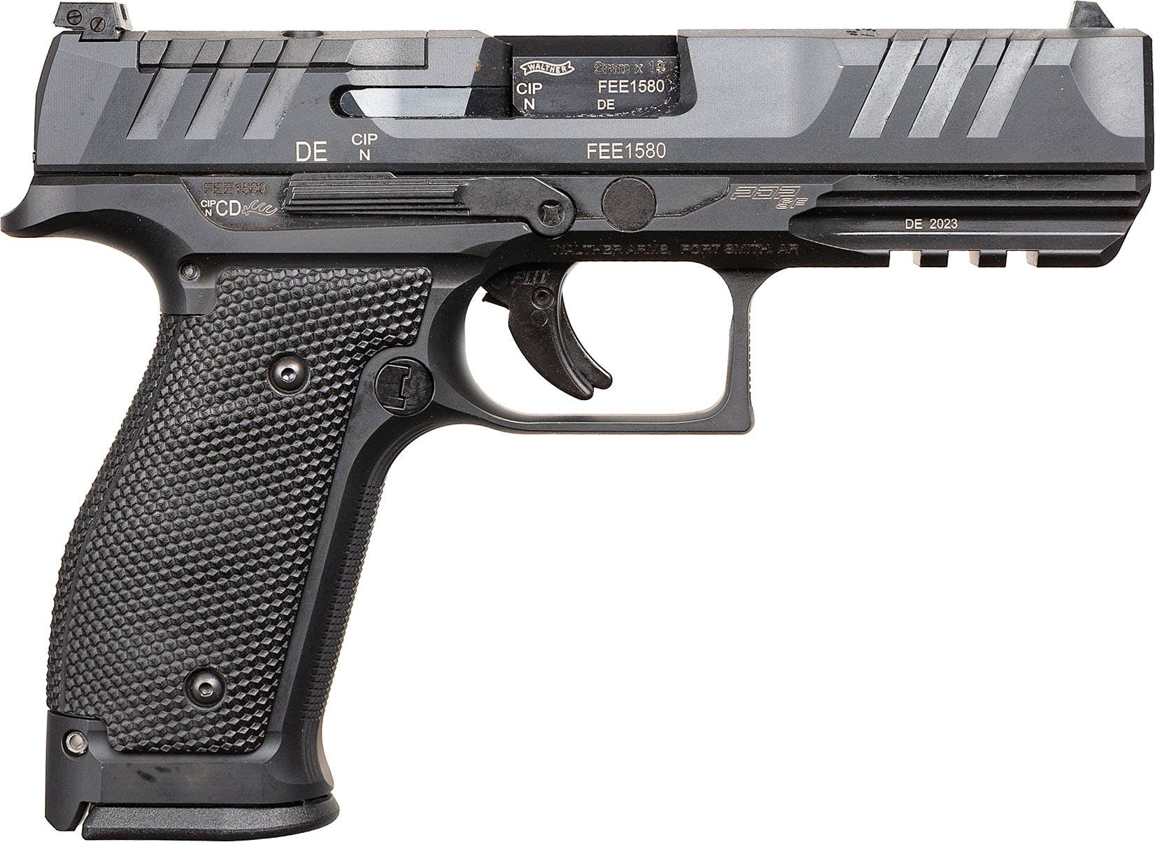 Walther Arms 2872111 PDP Steel Frame 9mm Luger 15+1 4” Black Barrel...