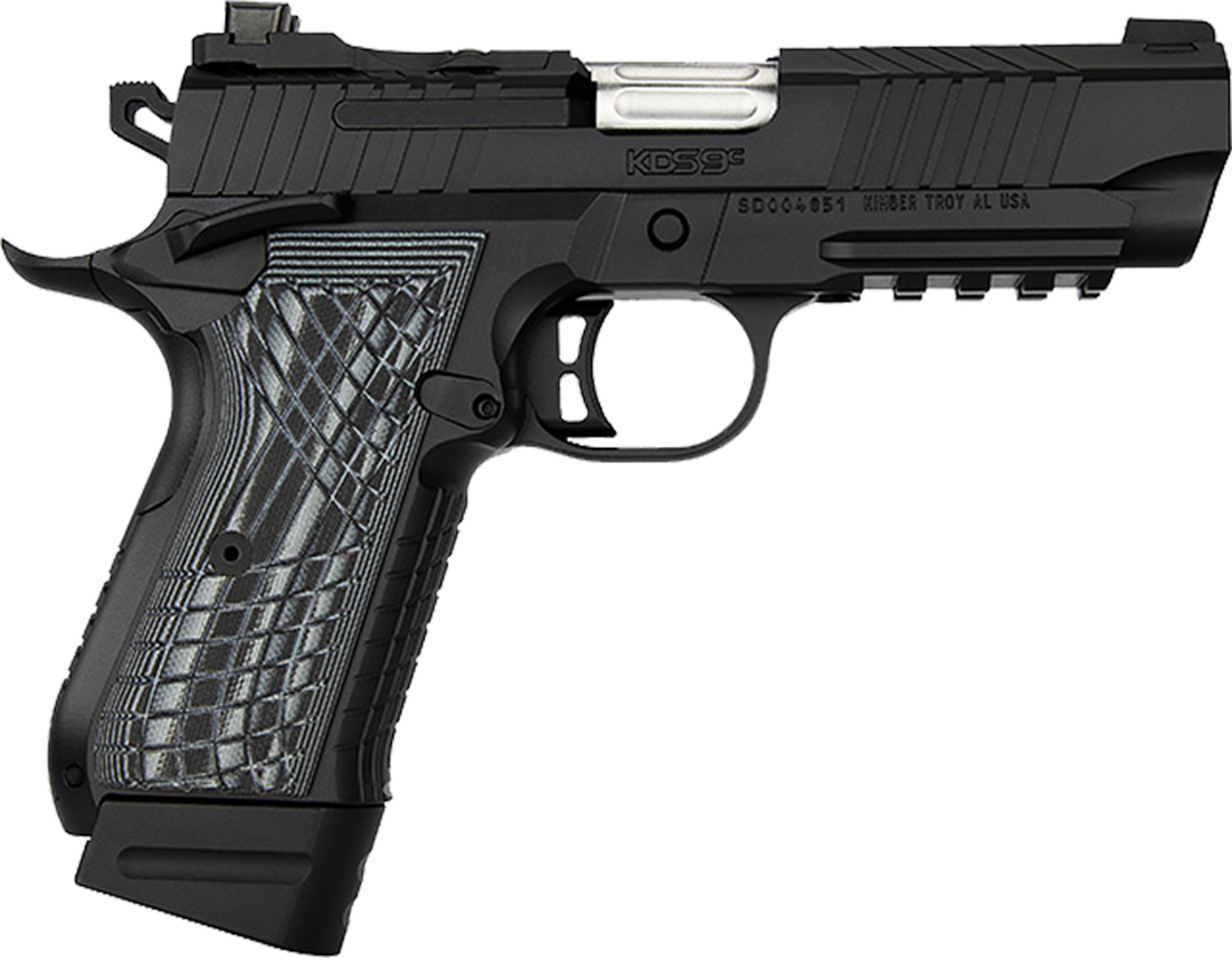 Kimber Mfg.inc 3100014 KDS9C Rail 9mm 15+1 18+1 4.09" KimPro Black... - Kimber - 9mm