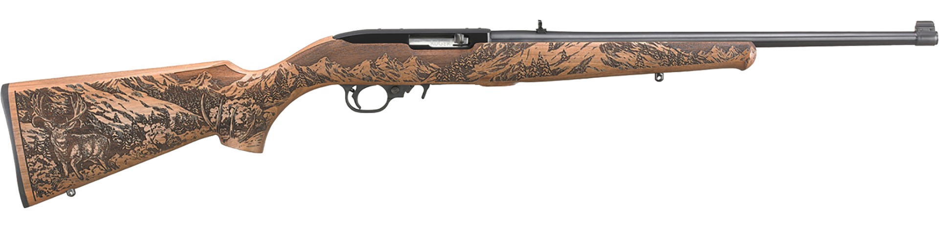 Ruger 10/22 Mule Deer Engraved .22 LR