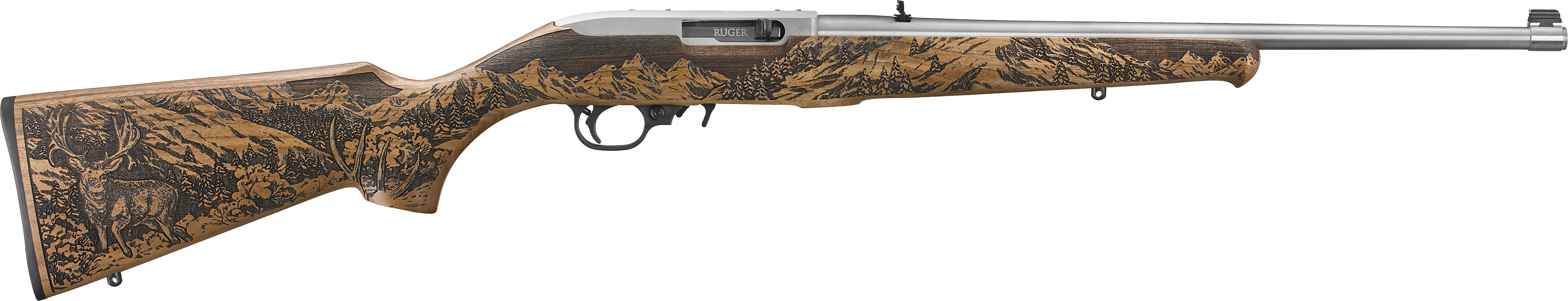 Ruger 10/22 Mule Deer Semi-Automatic Rifle .22 Long