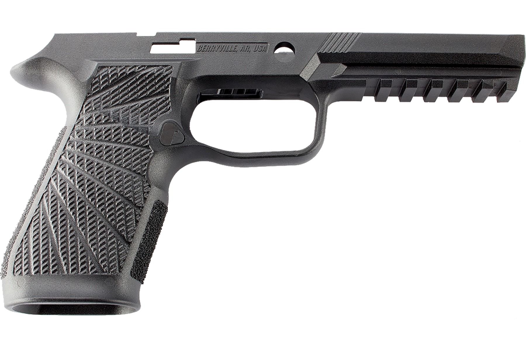 Wilson COMBAT Full Size No Manual Safety Black Grip Module f/Sig Sauer P320 - Wilson Combat