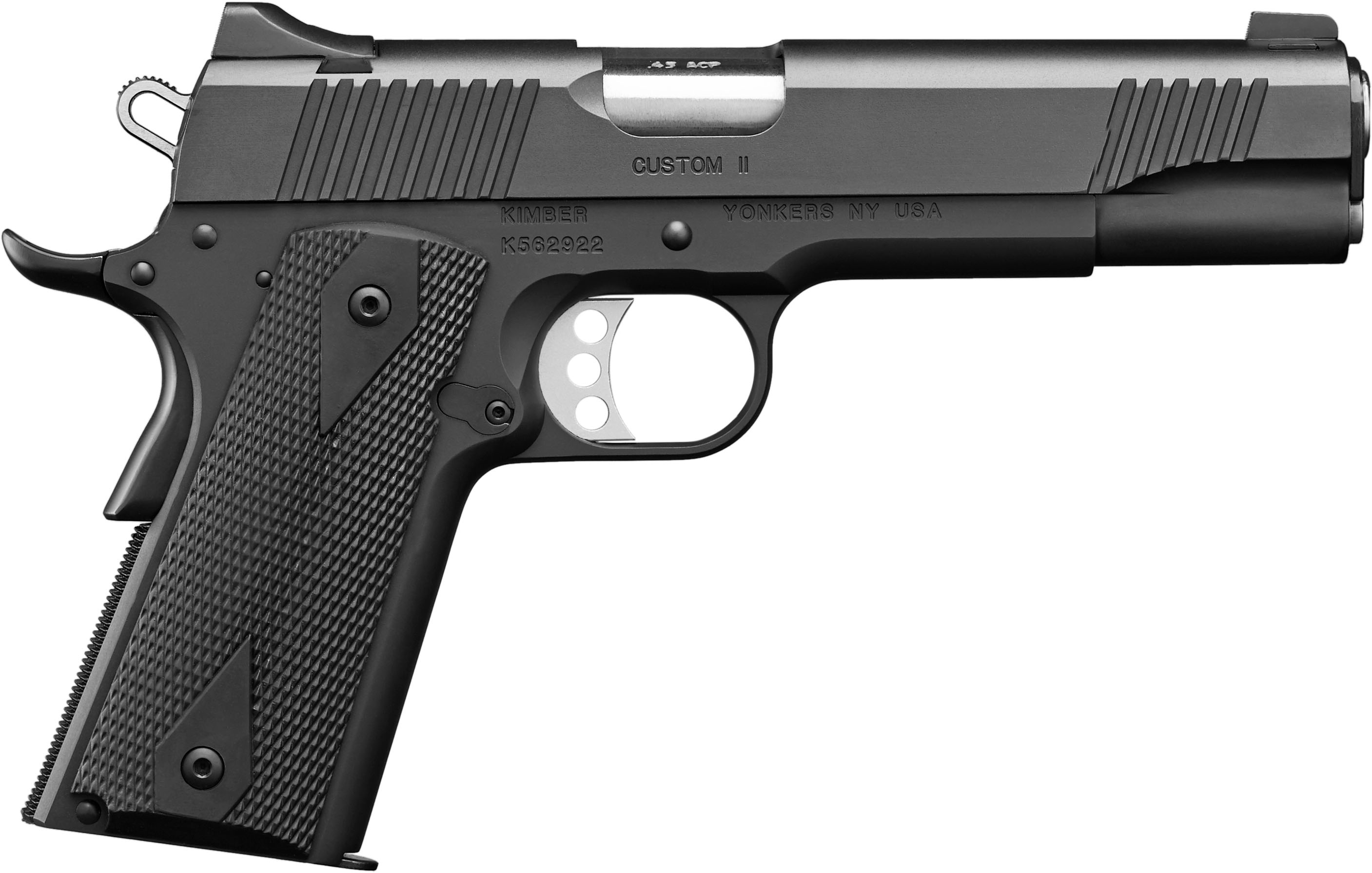 Kimber Mfg.inc 3200001CA Custom II (CA) 45 ACP 7+1 5" Matte Black...