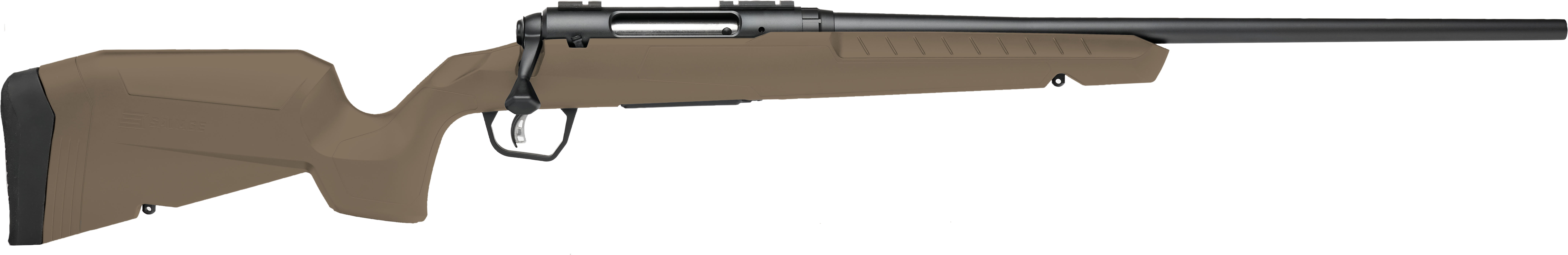 Savage 32048 AXIS2 .223 REM 4+1 Matte Black FDE Synthetic Stock 22" - SAVAGE ARMS - 223 Rem