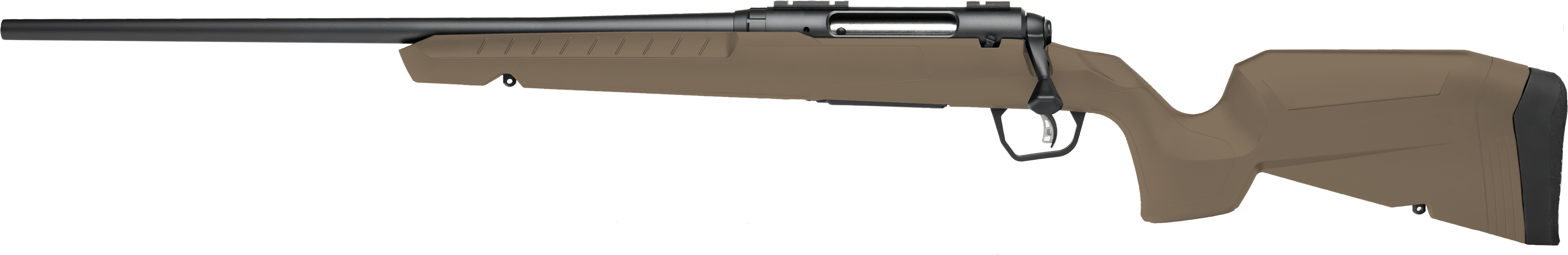 Savage 32085 AXIS 6.5 Creedmoor Rifle 4+1 Matte Black FDE Stock 22"