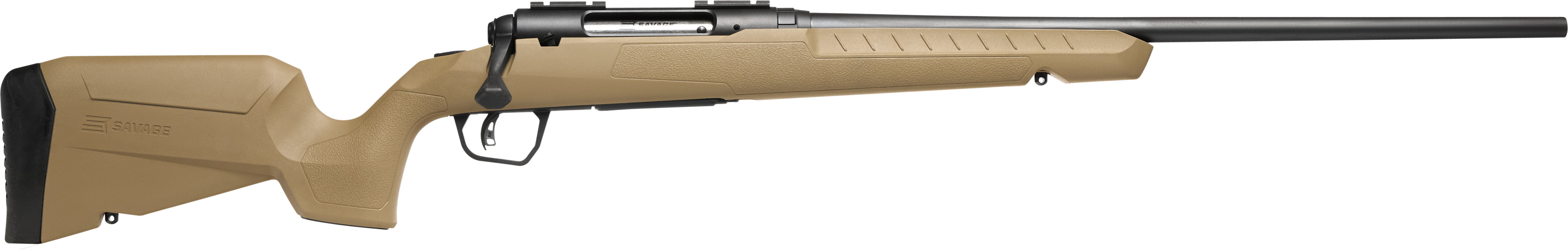 Savage Arms 32113 Axis 2 Compact 243 Win 4+1 20" Matte Black Heavy... - SAVAGE ARMS - 243 Win