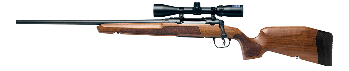 Savage 32272 Axis 6.5 Creedmoor Rifle 4+1 Matte Black Hardwood Stock