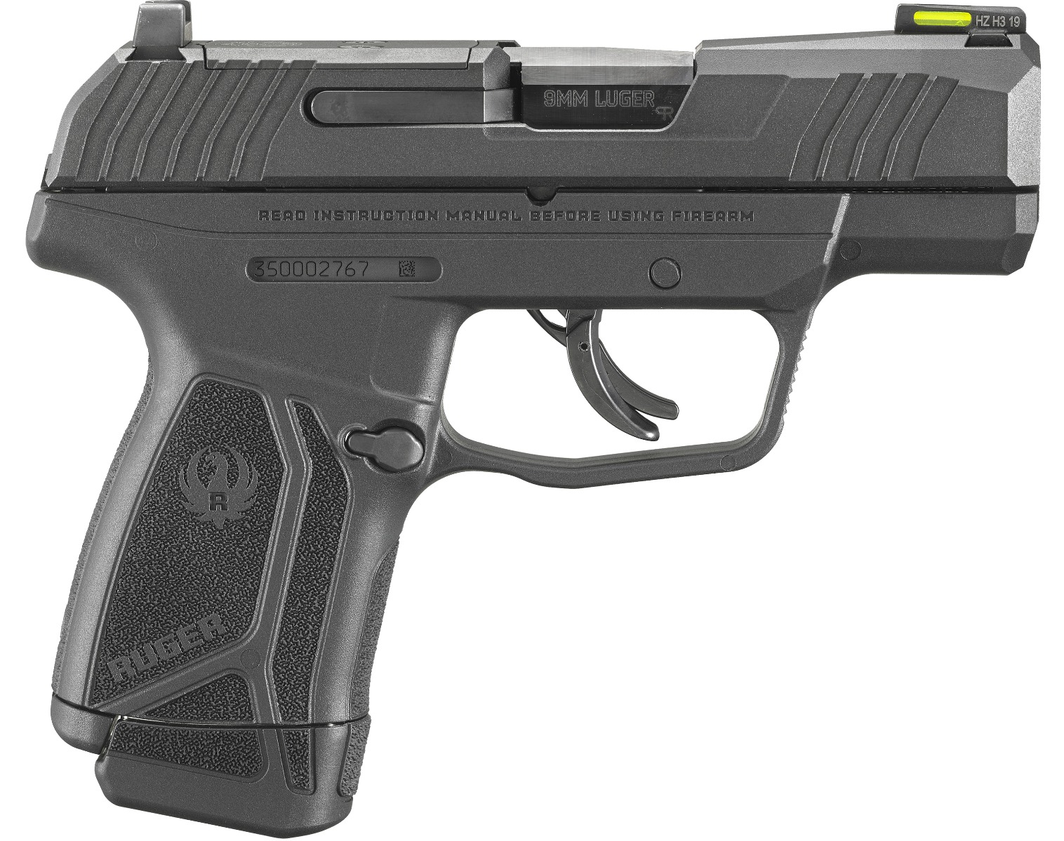 Ruger Max-9 Pro Optic Ready 9mm Luger 3.2in 12rd Black Oxide Pistol (3503)