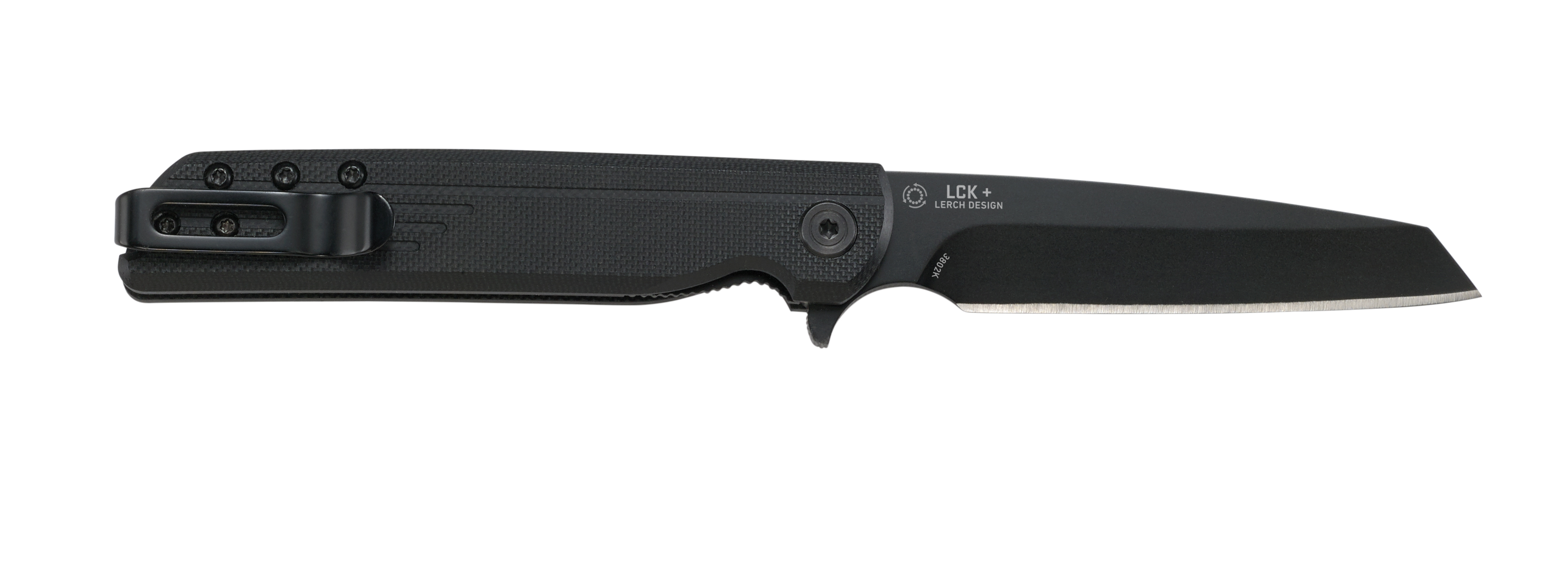 CRKT 3802K LCK+ 3.33" Flip Open Knife, IKBS Bearing, Nylon Scales