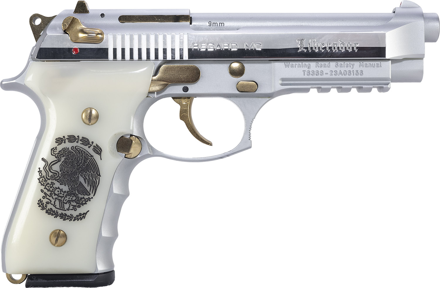 EAA Girsan 391089 Regard MC Liberador 9MM 18+1 SS Pistol 4.9" Barrel - European American Armory - 9mm