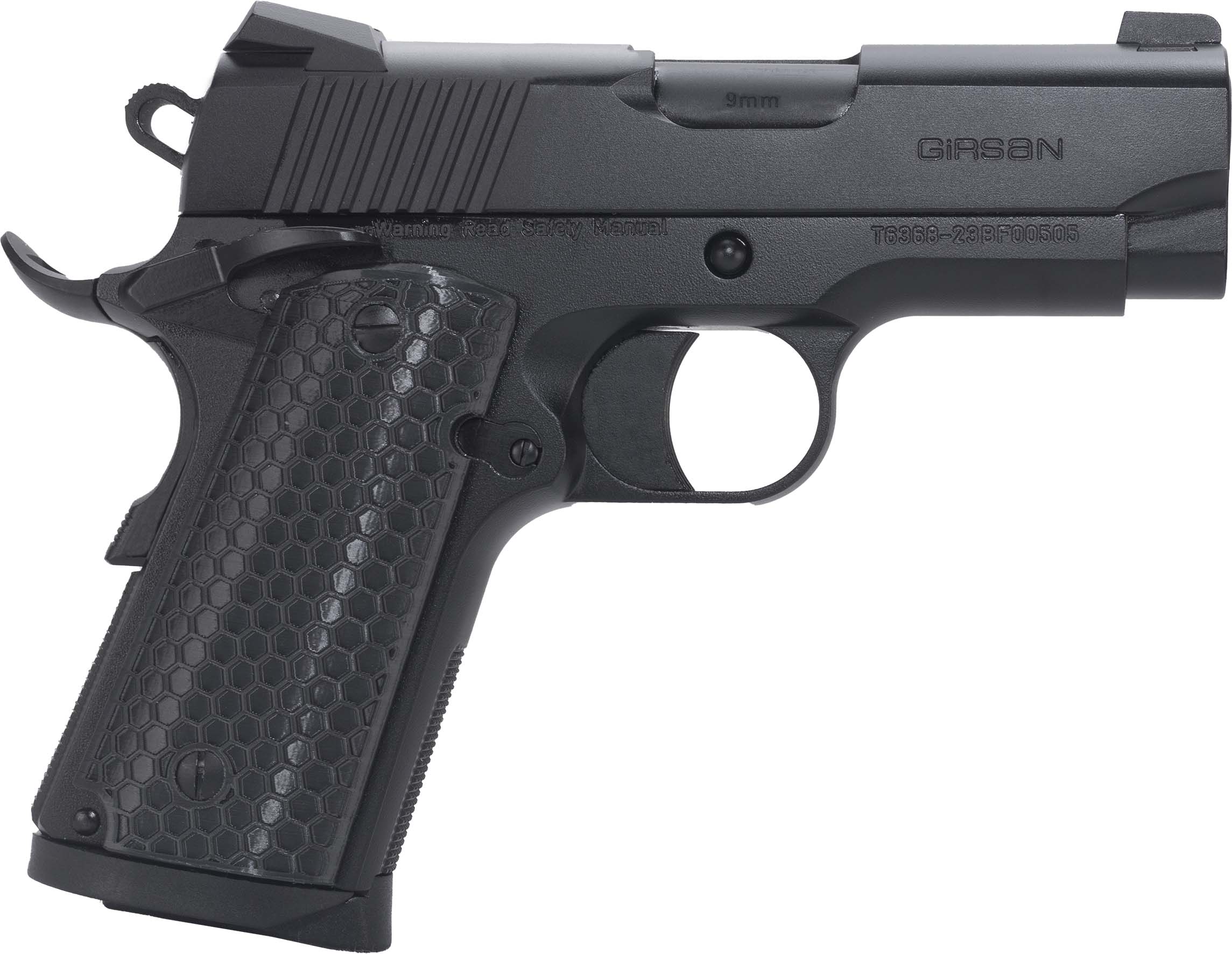 EUROPEAN AMERICAN ARMORY Girsan MC1911SC Untouchable 9mm 4.4" Pistol 392065 - European American Armory - 9mm